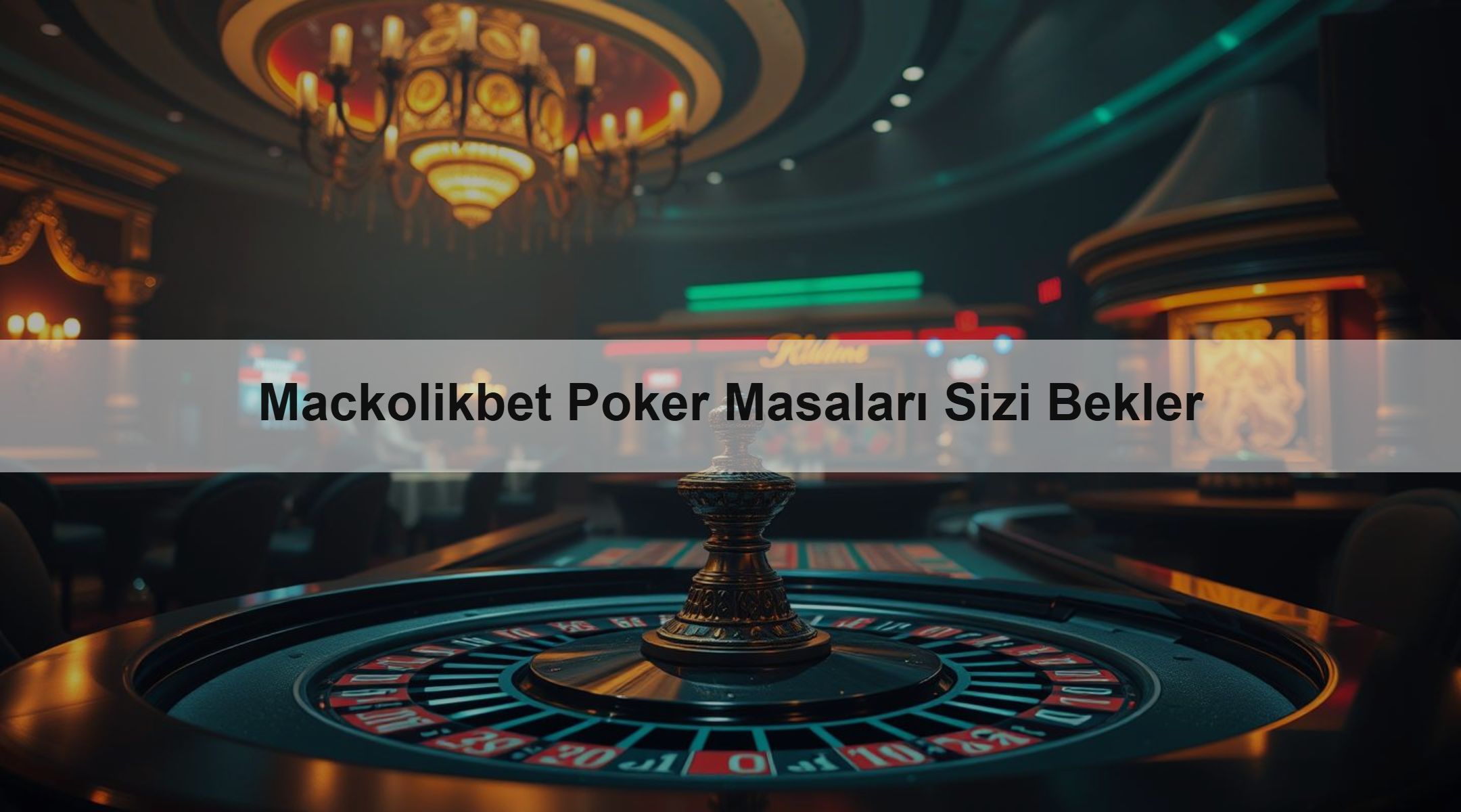 Mackolikbet Poker Masaları Sizi Bekler
